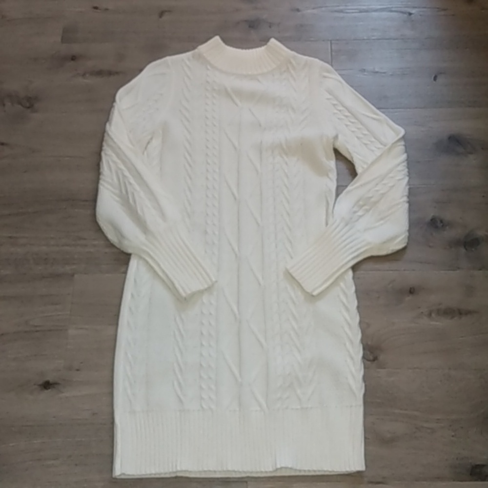 RESERVED DO NOT BUY Ivory Sweater Dress